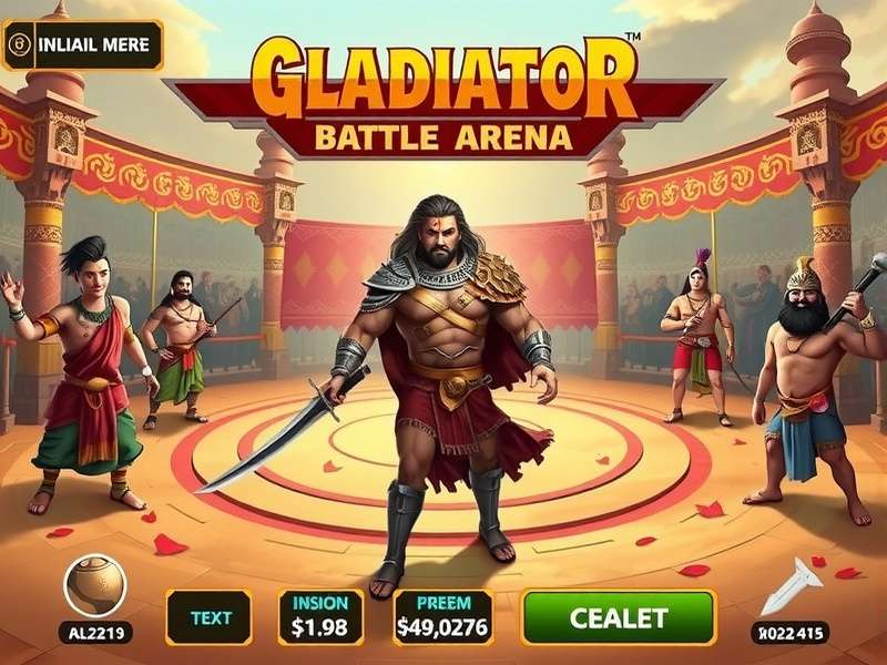Gladiator Battle Arena Indian festival event